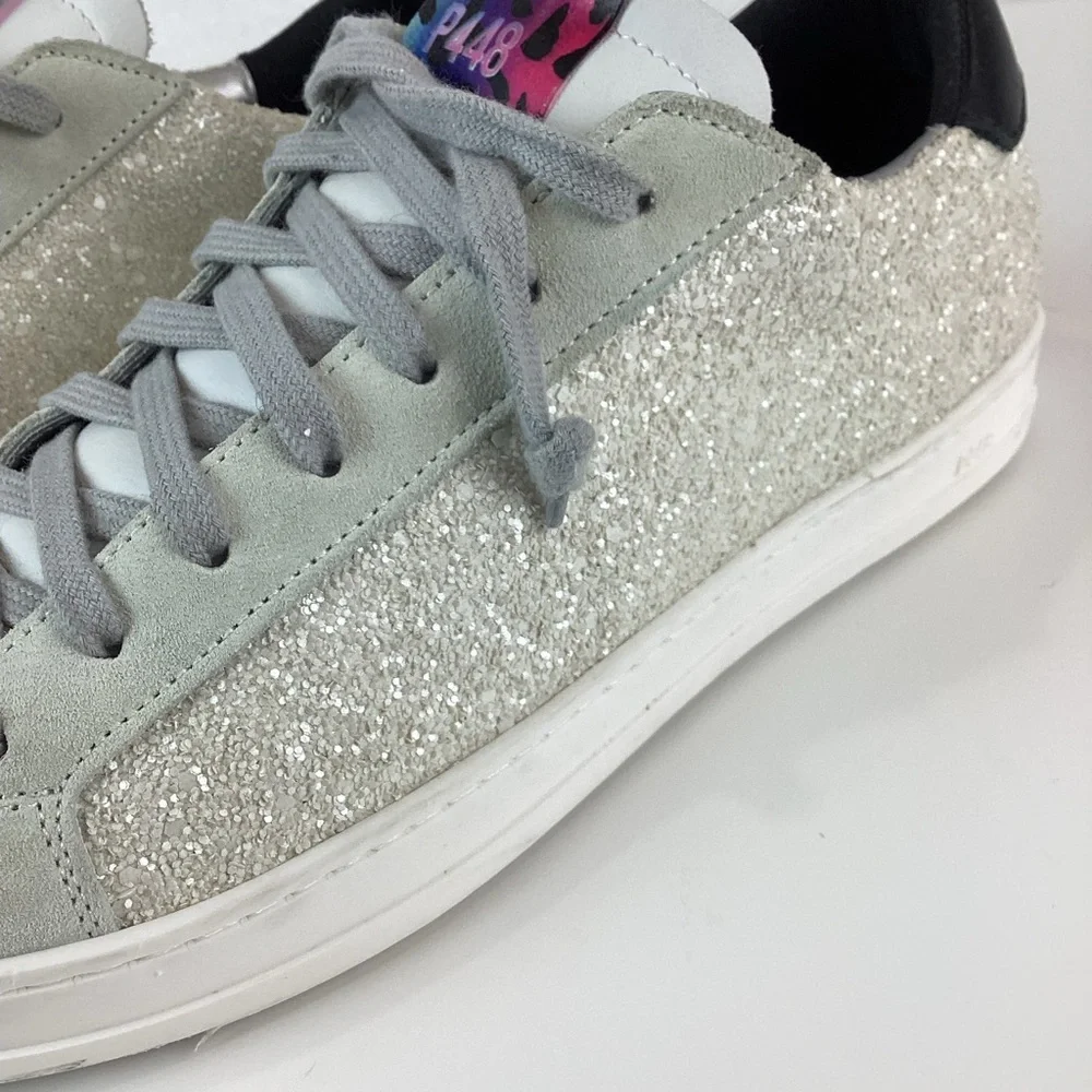 P448 John Glitter Sneakers | 39 / 8.5